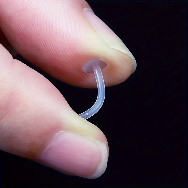 5pcs Unisex Invisible Lip and Nose Studs for Piercing Care